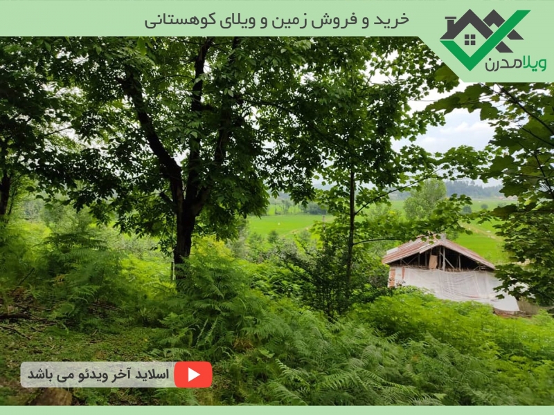 فروش 1قطعه زمین مسکونی گیلان شفت بسمت امامزاده اسحاق روستای بیجارسر